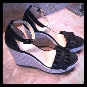 New Michael lord espadrille wedge